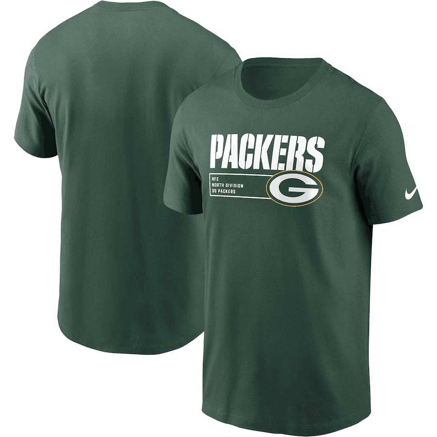 Men's Green Bay Packers Green Division Essential T-Shirt